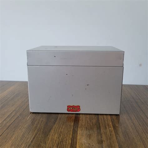 card box india 1940 1950s metal|Buy Metal Card File Box Online In India .